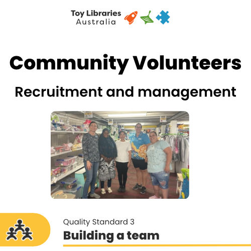 Community volunteers - recruitment and management